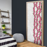 Hawaii Aalii Lei Door Cover Aalii Ku Makani