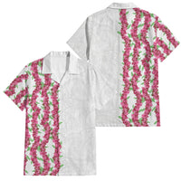 Hawaii Aalii Lei Family Matching Mermaid Dress and Hawaiian Shirt Aalii Ku Makani