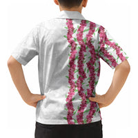 Hawaii Aalii Lei Kid Hawaiian Shirt Aalii Ku Makani