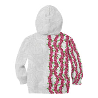 Hawaii Aalii Lei Kid Hoodie Aalii Ku Makani