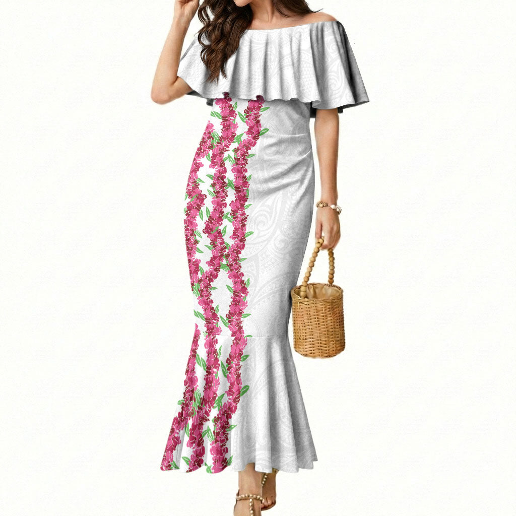 Hawaii Aalii Lei Mermaid Dress Aalii Ku Makani