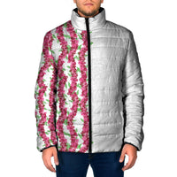 Hawaii Aalii Lei Padded Jacket Aalii Ku Makani