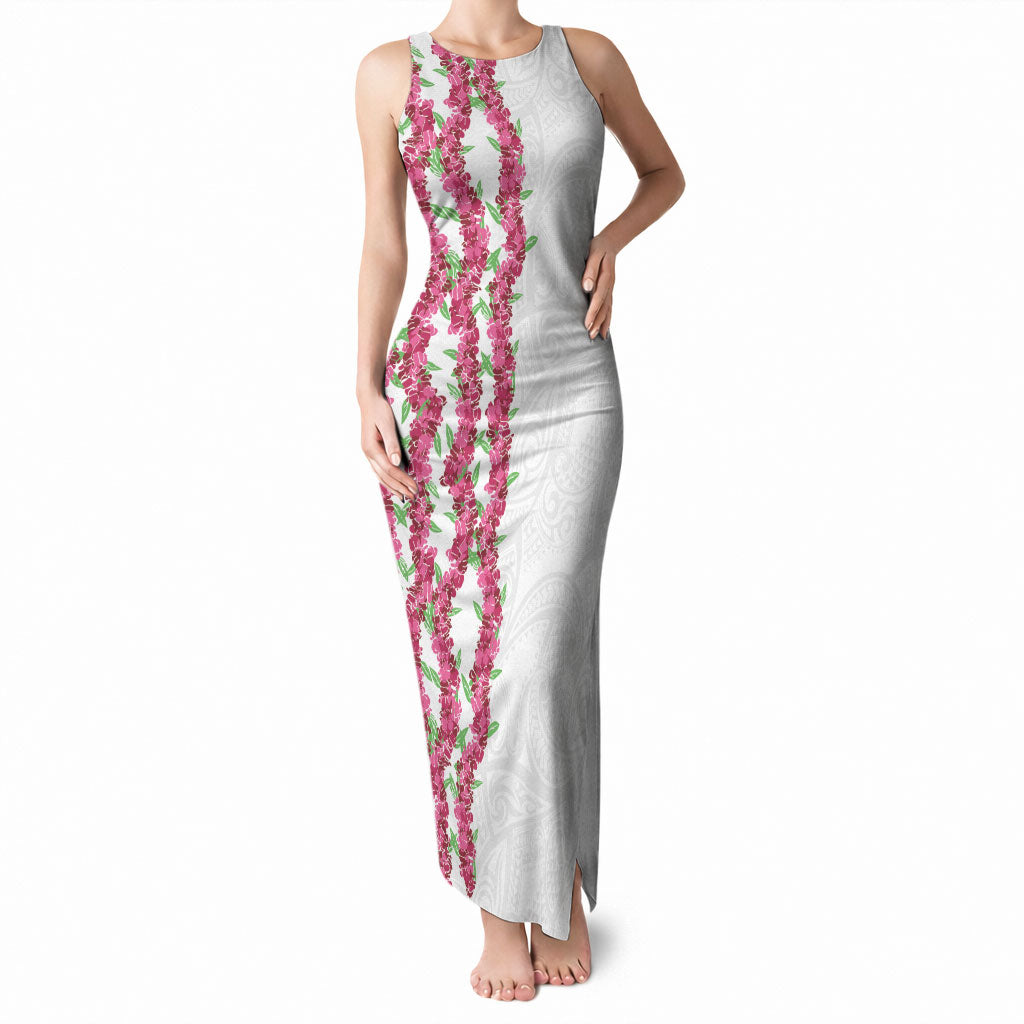 Hawaii Aalii Lei Tank Maxi Dress Aalii Ku Makani
