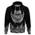 Custom New Zealand Rugby Hoodie NZ Opango Forever Silver Fern Heart LT01 Pullover Hoodie Black - Polynesian Pride