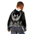 Custom New Zealand Rugby Kid Hoodie NZ Opango Forever Silver Fern Heart LT01 - Polynesian Pride