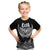 Custom New Zealand Rugby Kid T Shirt NZ Opango Forever Silver Fern Heart LT01 Black - Polynesian Pride