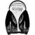 Custom New Zealand Rugby Sherpa Hoodie NZ Opango Forever Silver Fern Heart LT01 Unisex Black - Polynesian Pride