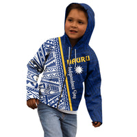 Nauru Independence Day Kid Hoodie Repubrikin Naoero Gods Will First LT01 - Polynesian Pride