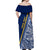 Nauru Independence Day Off Shoulder Maxi Dress Repubrikin Naoero Gods Will First LT01 - Polynesian Pride