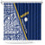 Nauru Independence Day Shower Curtain Repubrikin Naoero Gods Will First LT01 Blue - Polynesian Pride