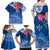 Kosrae Constitution Day Family Matching Off Shoulder Maxi Dress and Hawaiian Shirt Kusaie Special Style LT01 - Polynesian Pride