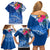 Kosrae Constitution Day Family Matching Off Shoulder Short Dress and Hawaiian Shirt Kusaie Special Style LT01 - Polynesian Pride