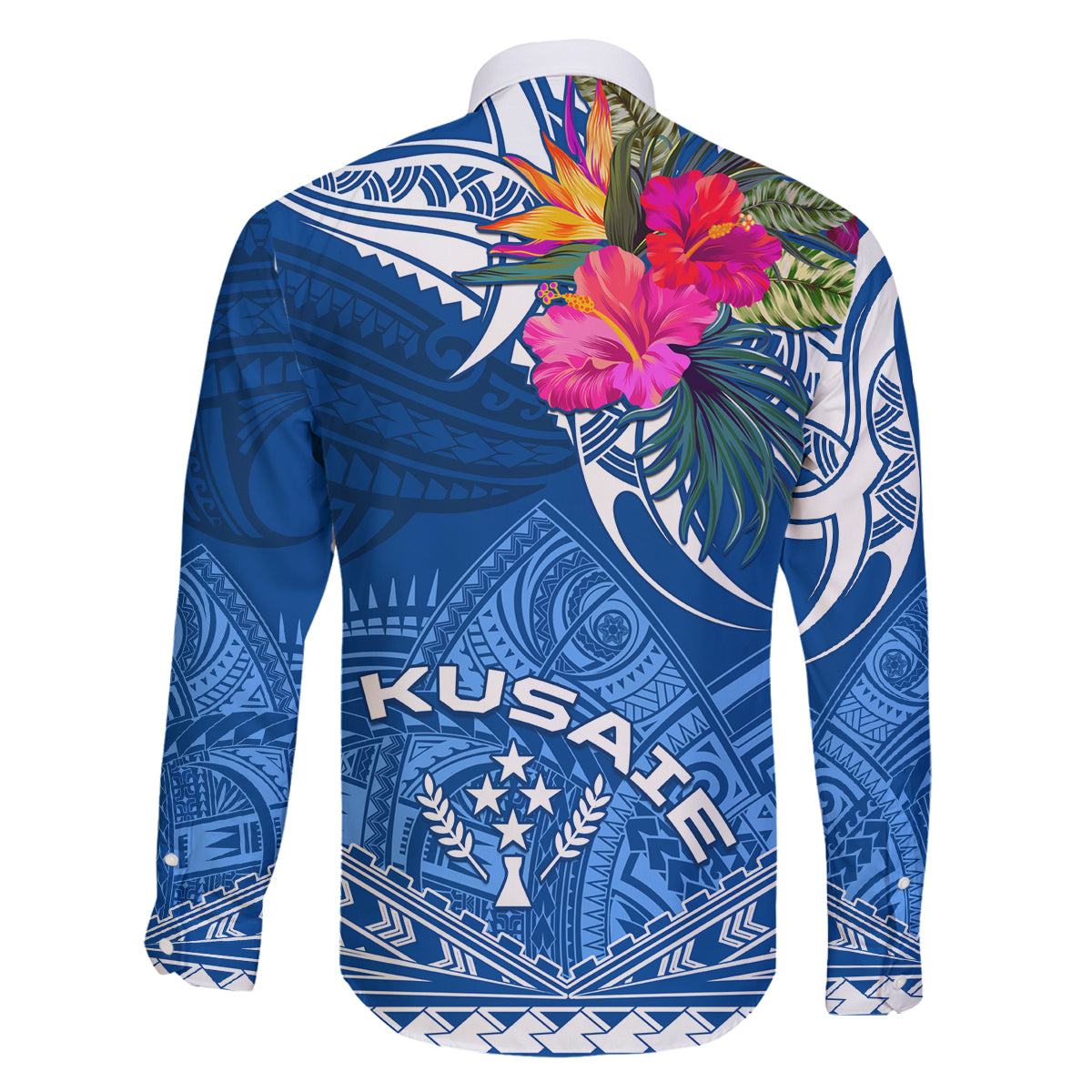 Kosrae Constitution Day Family Matching Off Shoulder Short Dress and Hawaiian Shirt Kusaie Special Style LT01 - Polynesian Pride