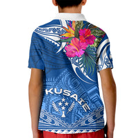 Kosrae Constitution Day Kid Polo Shirt Kusaie Special Style LT01 - Polynesian Pride