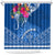 Kosrae Constitution Day Shower Curtain Kusaie Special Style LT01 Blue - Polynesian Pride