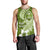 Hafa Adai Guam Men Tank Top Polynesian Olive Green Blue Pattern LT01 - Polynesian Pride