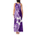 Hafa Adai Guam Tank Maxi Dress Polynesian Floral Purple Pattern LT01 - Polynesian Pride