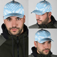 Baby Blue Mermaid Puakenikeni Maile Lei Classic Cap LT01 - Polynesian Pride