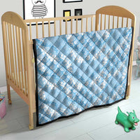 Baby Blue Mermaid Puakenikeni Maile Lei Quilt LT01 - Polynesian Pride