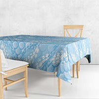 Baby Blue Mermaid Puakenikeni Maile Lei Tablecloth