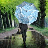 Baby Blue Mermaid Puakenikeni Maile Lei Umbrella LT01 - Polynesian Pride