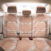 Apricot Mermaid Puakenikeni Maile Lei Back Car Seat Cover LT01 - Polynesian Pride