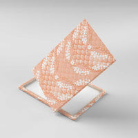 Apricot Mermaid Puakenikeni Maile Lei Canvas Wall Art