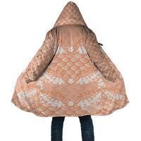 Apricot Mermaid Puakenikeni Maile Lei Cloak LT01 Unisex Apricot - Polynesian Pride