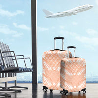 Apricot Mermaid Puakenikeni Maile Lei Luggage Cover LT01 - Polynesian Pride