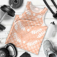 Apricot Mermaid Puakenikeni Maile Lei Men Tank Top LT01 - Polynesian Pride