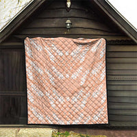 Apricot Mermaid Puakenikeni Maile Lei Quilt LT01 - Polynesian Pride