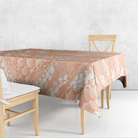 Apricot Mermaid Puakenikeni Maile Lei Tablecloth LT01 - Polynesian Pride