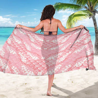 Soft Pink Mermaid Puakenikeni Maile Lei Sarong LT01 - Polynesian Pride