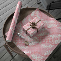 Soft Pink Mermaid Puakenikeni Maile Lei Wrapping Paper LT01 - Polynesian Pride