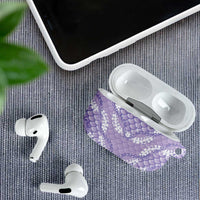 Lilac Mermaid Puakenikeni Maile Lei AirPods Case LT01 - Polynesian Pride
