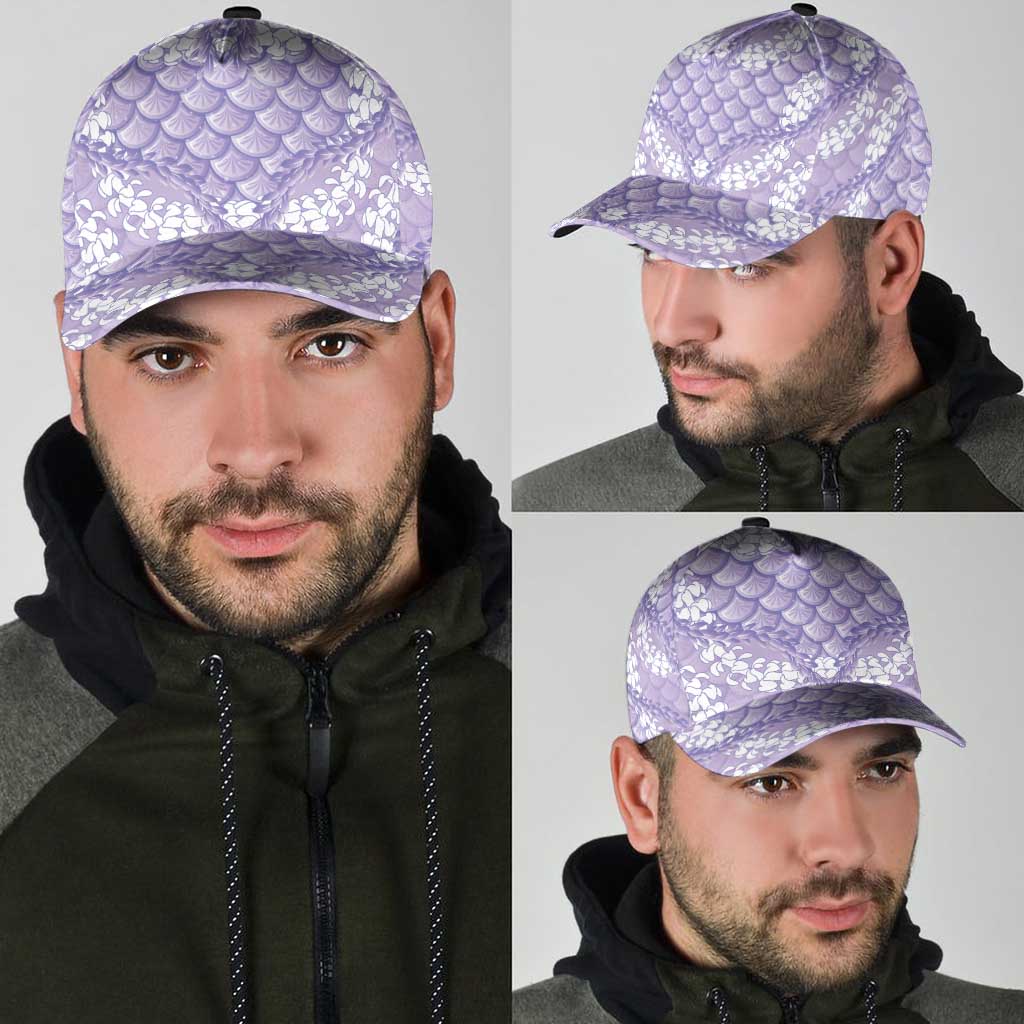 Lilac Mermaid Puakenikeni Maile Lei Classic Cap LT01 - Polynesian Pride