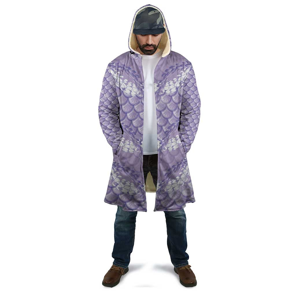 Lilac Mermaid Puakenikeni Maile Lei Cloak LT01 - Polynesian Pride