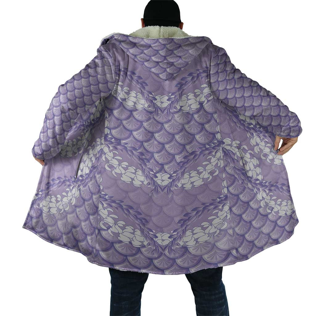 Lilac Mermaid Puakenikeni Maile Lei Cloak LT01 - Polynesian Pride
