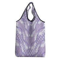 Lilac Mermaid Puakenikeni Maile Lei Grocery Bag LT01 - Polynesian Pride
