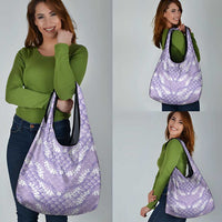 Lilac Mermaid Puakenikeni Maile Lei Grocery Bag LT01 - Polynesian Pride