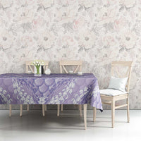 Lilac Mermaid Puakenikeni Maile Lei Tablecloth LT01 - Polynesian Pride