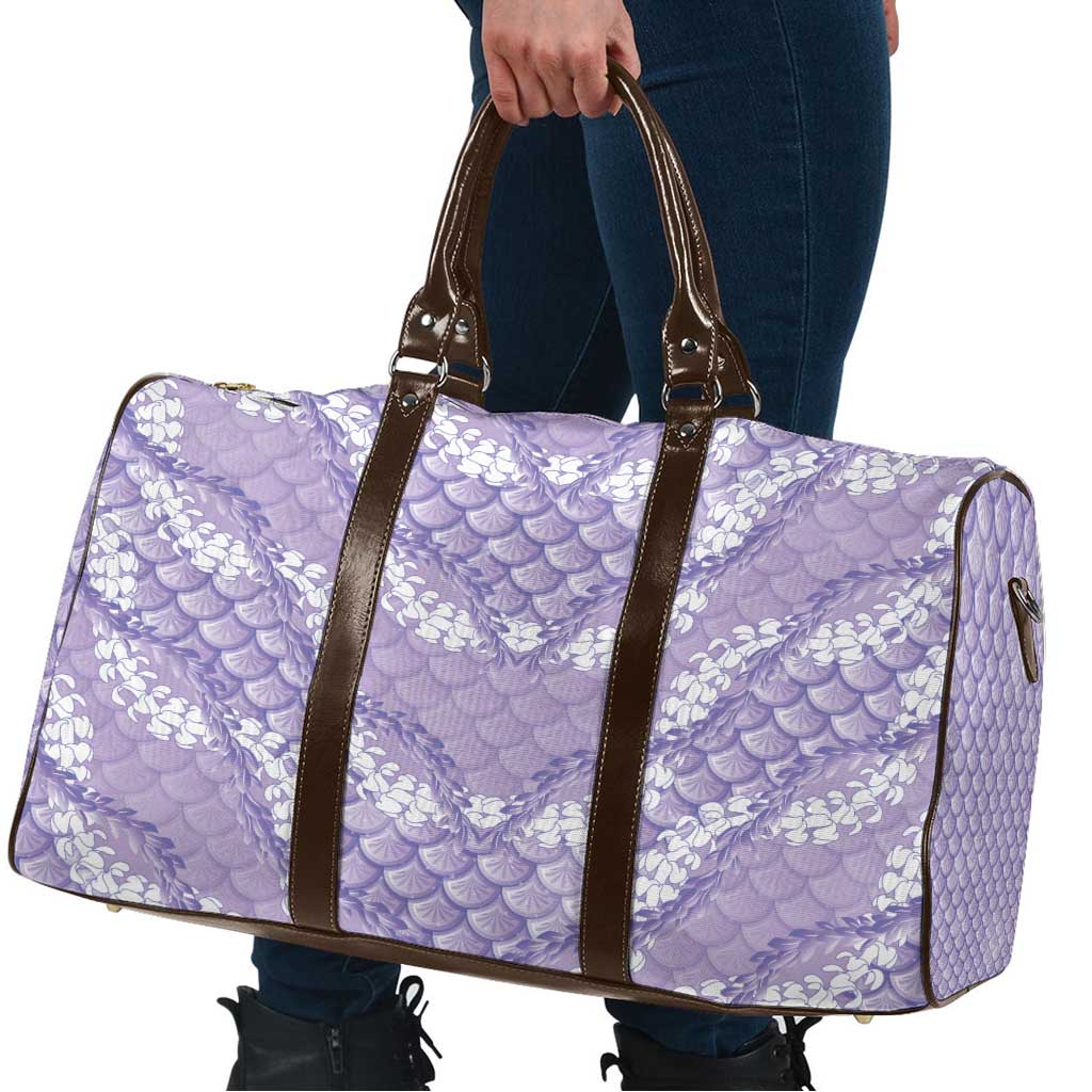 Lilac Mermaid Puakenikeni Maile Lei Travel Bag LT01 - Polynesian Pride