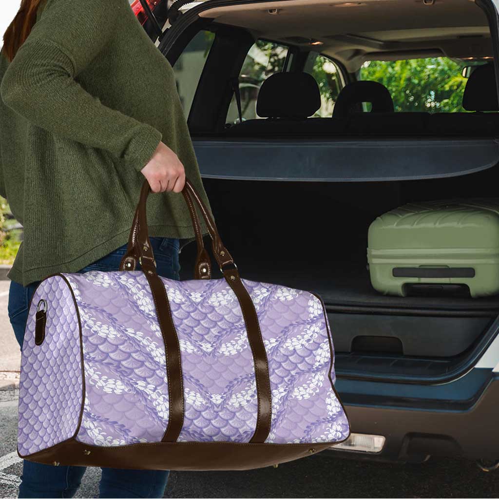 Lilac Mermaid Puakenikeni Maile Lei Travel Bag LT01 - Polynesian Pride