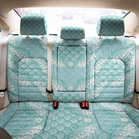 Light Turquoise Mermaid Puakenikeni Maile Lei Back Car Seat Cover LT01 - Polynesian Pride