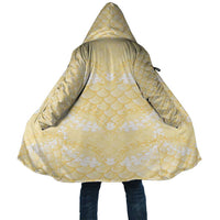 Pastel Yellow Mermaid Puakenikeni Maile Lei Cloak LT01 Unisex Yellow - Polynesian Pride
