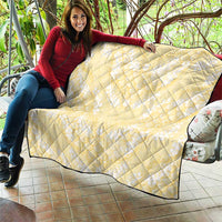Pastel Yellow Mermaid Puakenikeni Maile Lei Quilt LT01 - Polynesian Pride