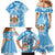 Personalised Fiji Day Family Matching Mermaid Dress and Hawaiian Shirt Fijian Map Hibiscus Tapa Pattern LT01