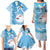 Personalised Fiji Day Family Matching Puletasi and Hawaiian Shirt Fijian Map Hibiscus Tapa Pattern LT01