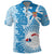 Personalised Fiji Day Polo Shirt Fijian Map Hibiscus Tapa Pattern LT01