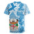 Personalised Fiji Day Rugby Jersey Fijian Map Hibiscus Tapa Pattern LT01